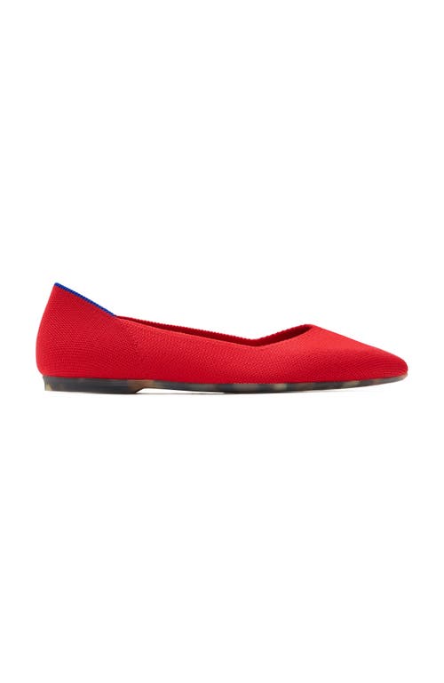 Shop Rothys Rothy's The Point Ii In Lollipop Red