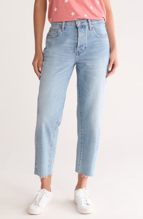 '90s Loose Crop Straight Leg Jeans (Sunbeam)