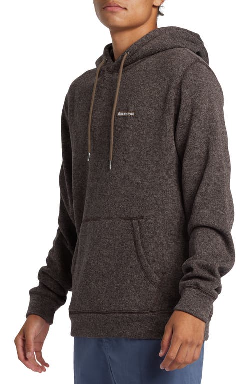 Shop Quiksilver Keller Fleece Lined Hoodie In Canteen Heather