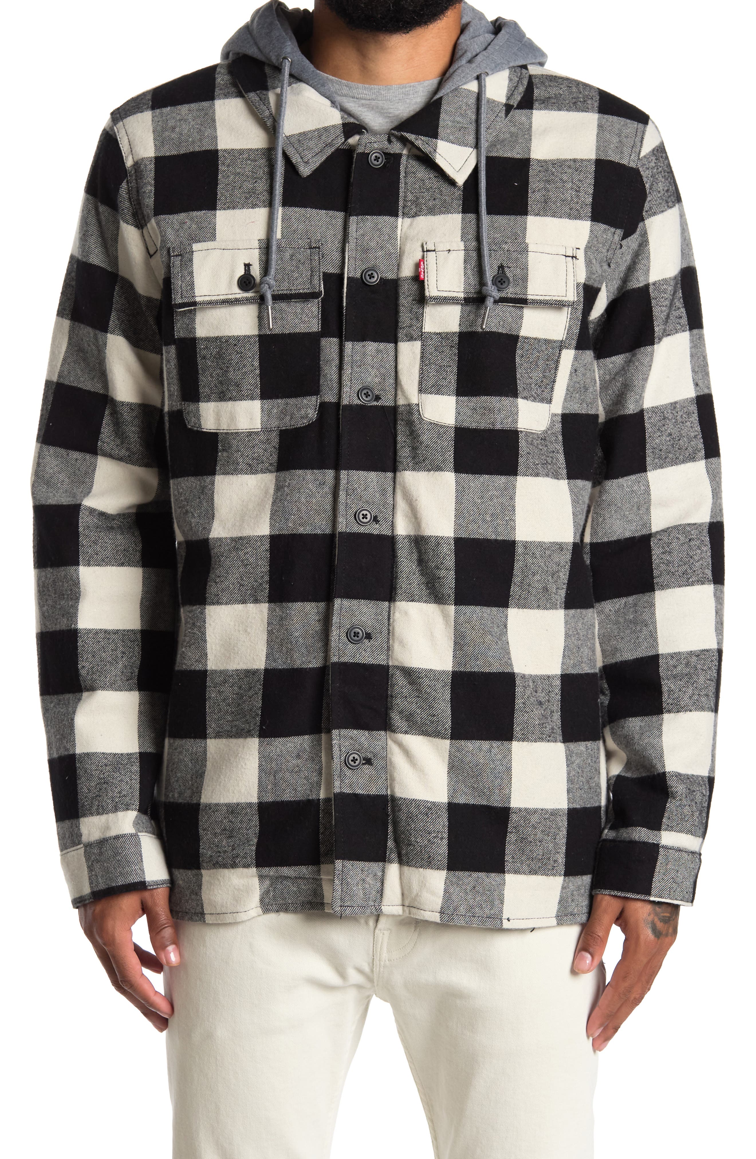 levis plaid jacket