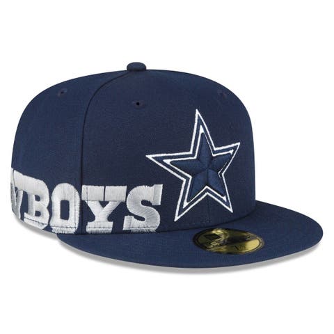 Men's New Era White Dallas Cowboys Training Straw Hat