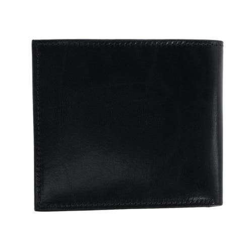 Trafalgar Cabot Cortina Bi-fold Leather Wallet In Black