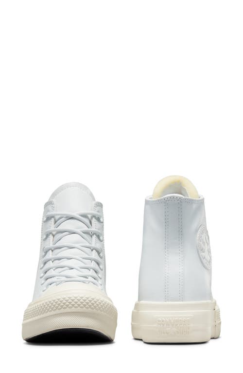 Shop Converse Chuck Taylor® All Star® Lift High Top Platform Sneaker In Moonbathe/egret