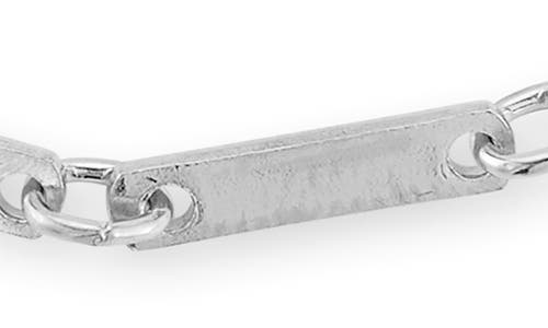 Glaze Jewelry Bar Bracelet In Silver