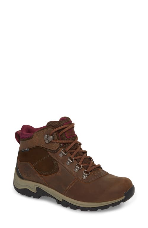 Timberland Mt. Maddsen Waterproof Hiking Boot Medium Brown Leather at Nordstrom,