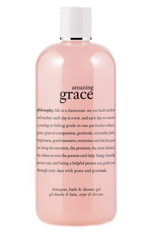 philosophy amazing grace 3-in-1 shampoo, bath & shower gel at Nordstrom, Size 16 Oz