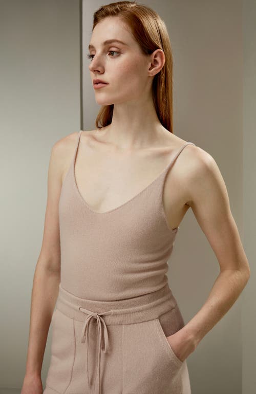 Lilysilk Essential Cashmere Cami Top For Women In Cherry Blossoms