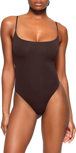  Thong Bodysuit for Women Sheer Mesh Wrap Off The Shoulder  Skinny Elegant Bodysuit High Cut Leotard Tank Top (Color : Black, Size :  Medium) : Clothing, Shoes & Jewelry