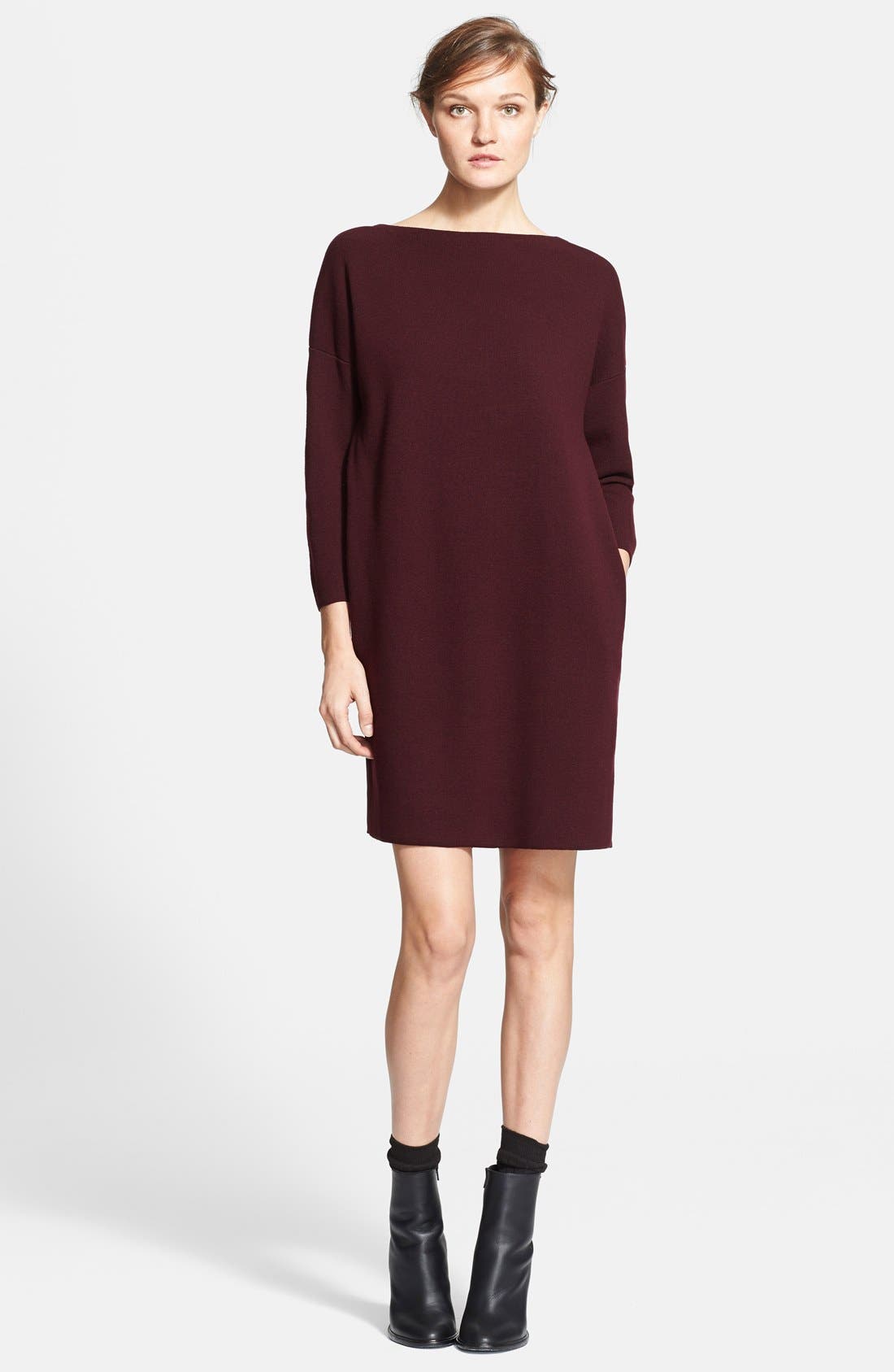 Vince Mixed Media Sweater Dress Nordstrom