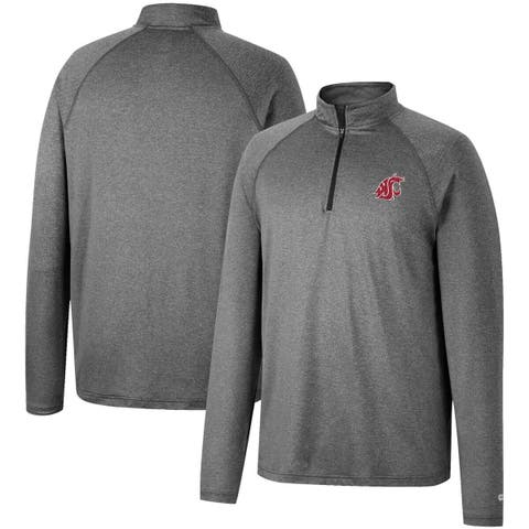 Antigua Chicago Bears Brigade Quarter-zip Sweatshirt At Nordstrom