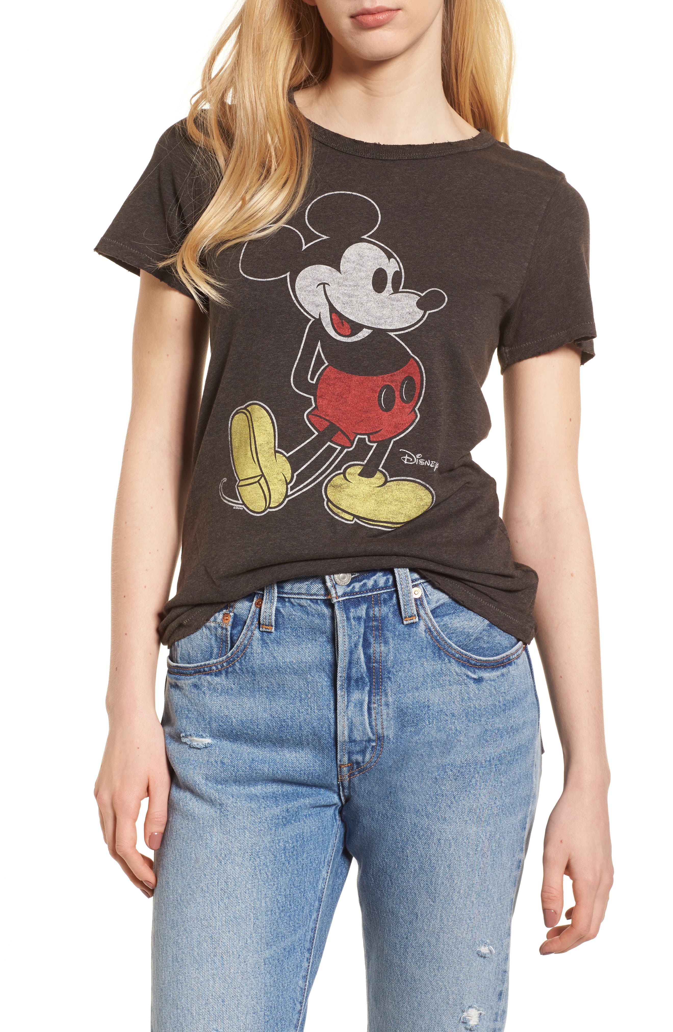 junk food mickey mouse tee