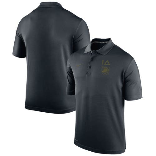 Men's Nike Black Army Black Knights 1st Armored Division Old Ironsides Rivalry Varsity Polo