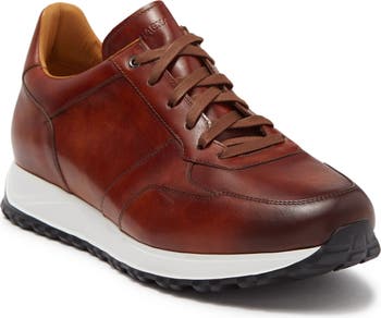 Warm and Trendy: Magnanni Sneakers Cognac