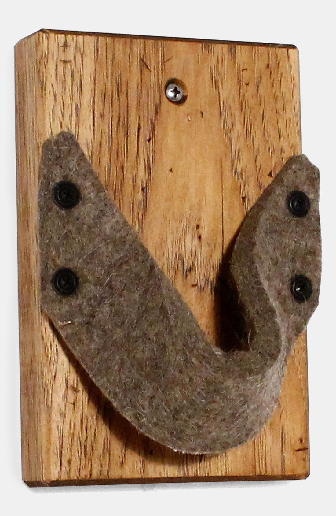 Aged Hickory & Felt Single Wine Bottle Rack Nordstrom