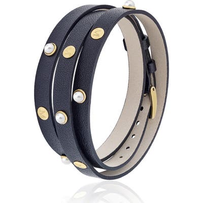Majorica Mabe Simulated Pearl Wraparound Bracelet