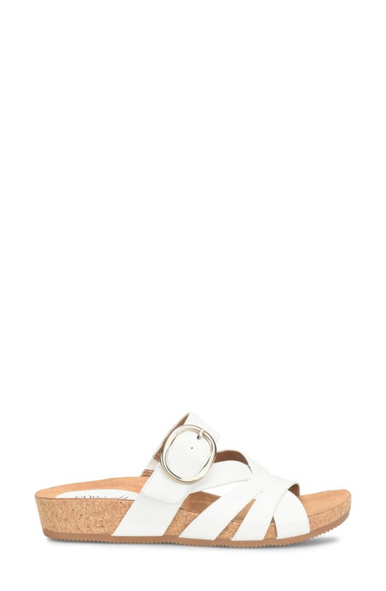 Eurosoft Gwenda Slide Sandal In White