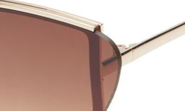 Shop Bp. 51mm Gradient Cat Eye Sunglasses In Goldrown