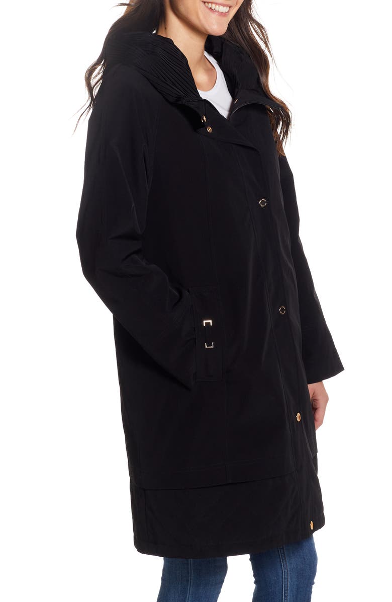 Gallery Water Resistant Hooded Rain Coat | Nordstrom