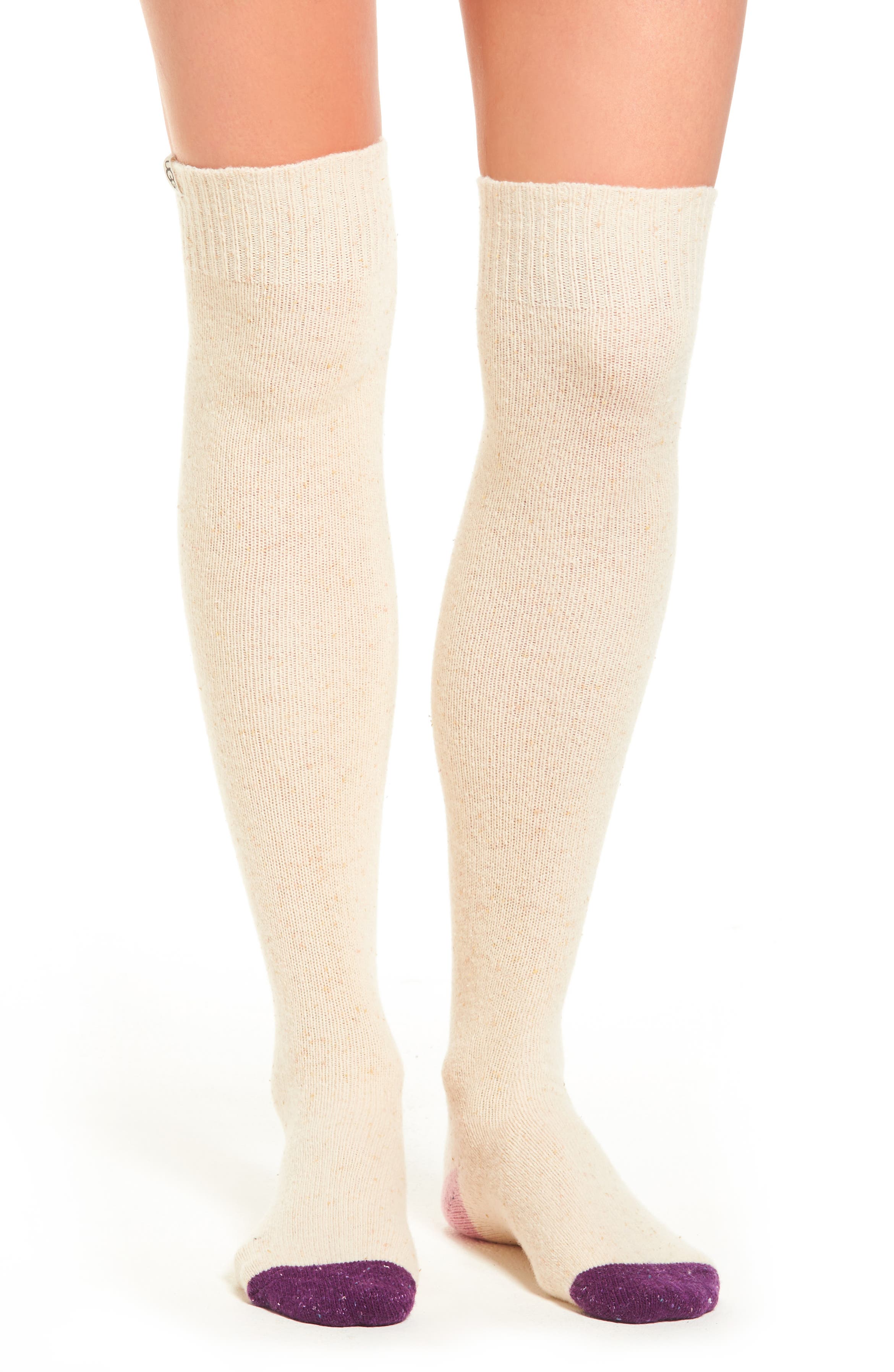 UGG® Colorblock Over the Knee Socks | Nordstrom