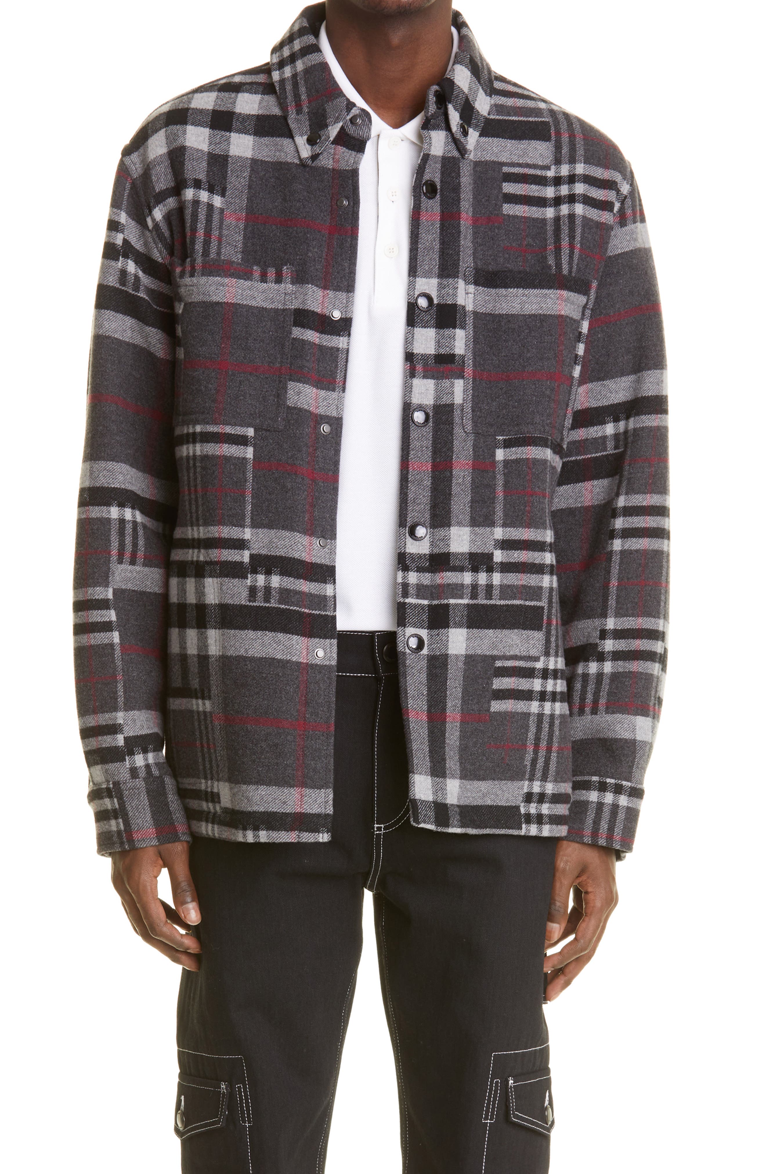 burberry flannel shirt