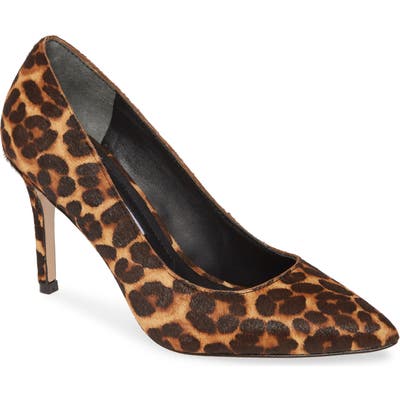Charles David Vibe Genuine Calf Hair Pump, Brown