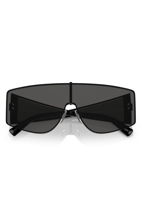 Shop Dolce & Gabbana Dolce&gabbana Shield Sunglasses In Black