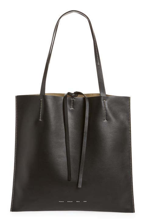 Twin Leather Tote