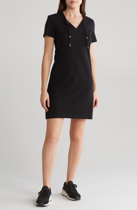 C-01 Calvin Klein Limeade w/ Pocket T-Shirt Dress For Women Size - M