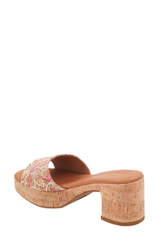 Andre Assous Cypress Slide Sandal In Multi Floral