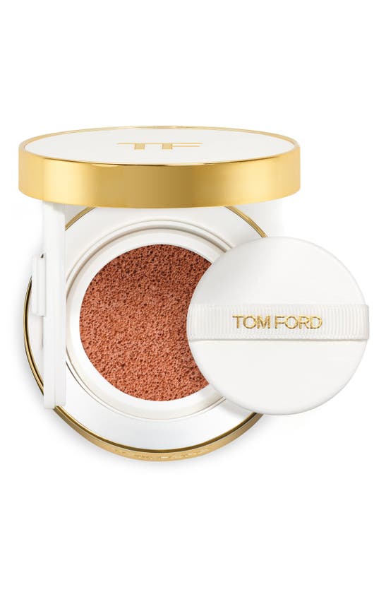 Tom Ford Soleil Glow Tone-up Foundation Hydrating Cushion Compact In 3 Peach Glow Tone Up