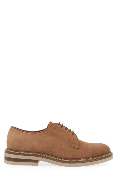 Shop Brunello Cucinelli Iconic Derby In C8831 Brown