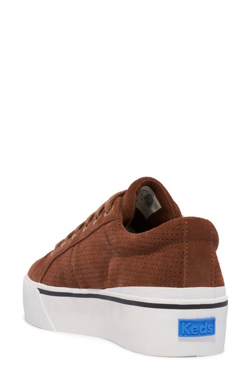 Shop Keds ® Jump Kick Duo Platform Sneaker In Brown Suede