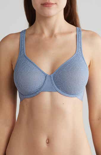 Wacoal Women's How Perfect Wire Free T-Shirt Bra, Provincial Blue, 36D at   Women's Clothing store