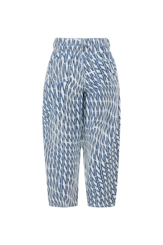 Shop Nocturne Printed Mom Jeans In Multi-colored