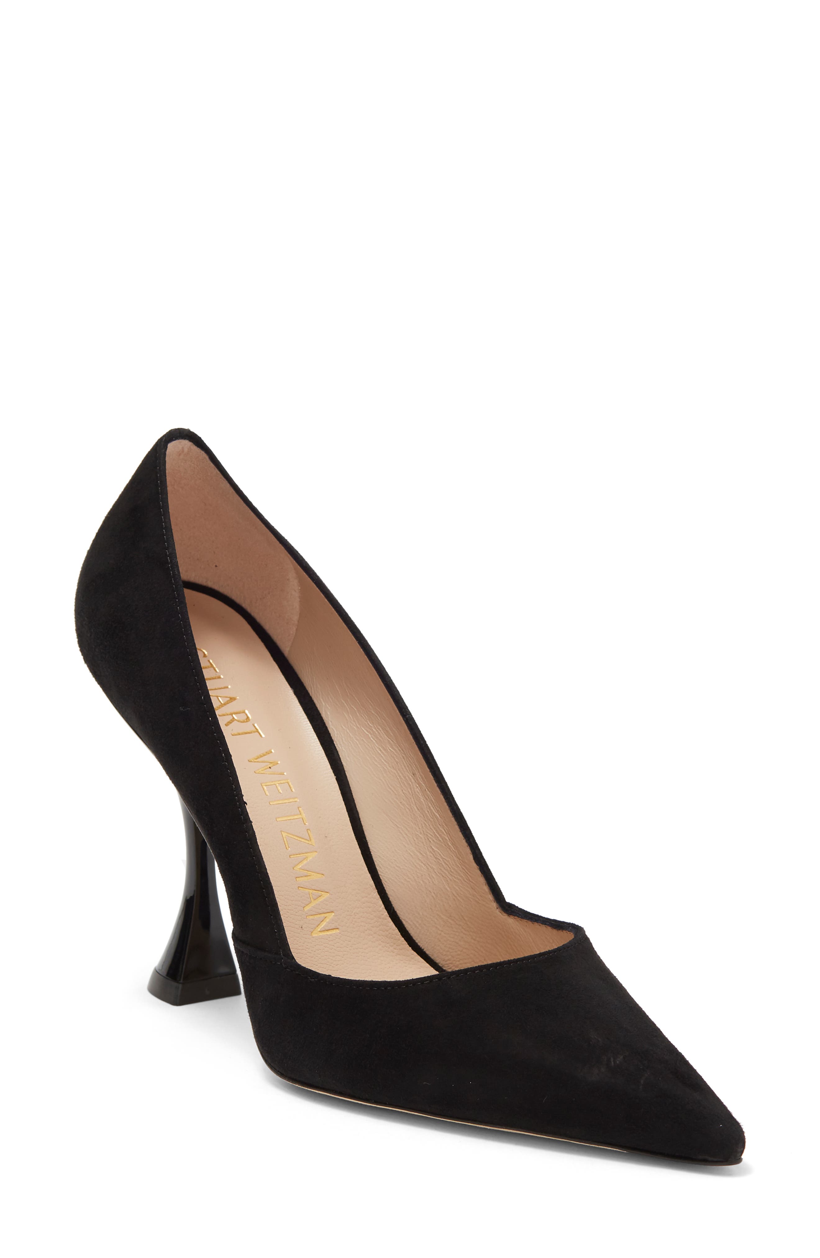 Stuart Weitzman Xcurve 100 Pointed Toe Pump Nordstromrack