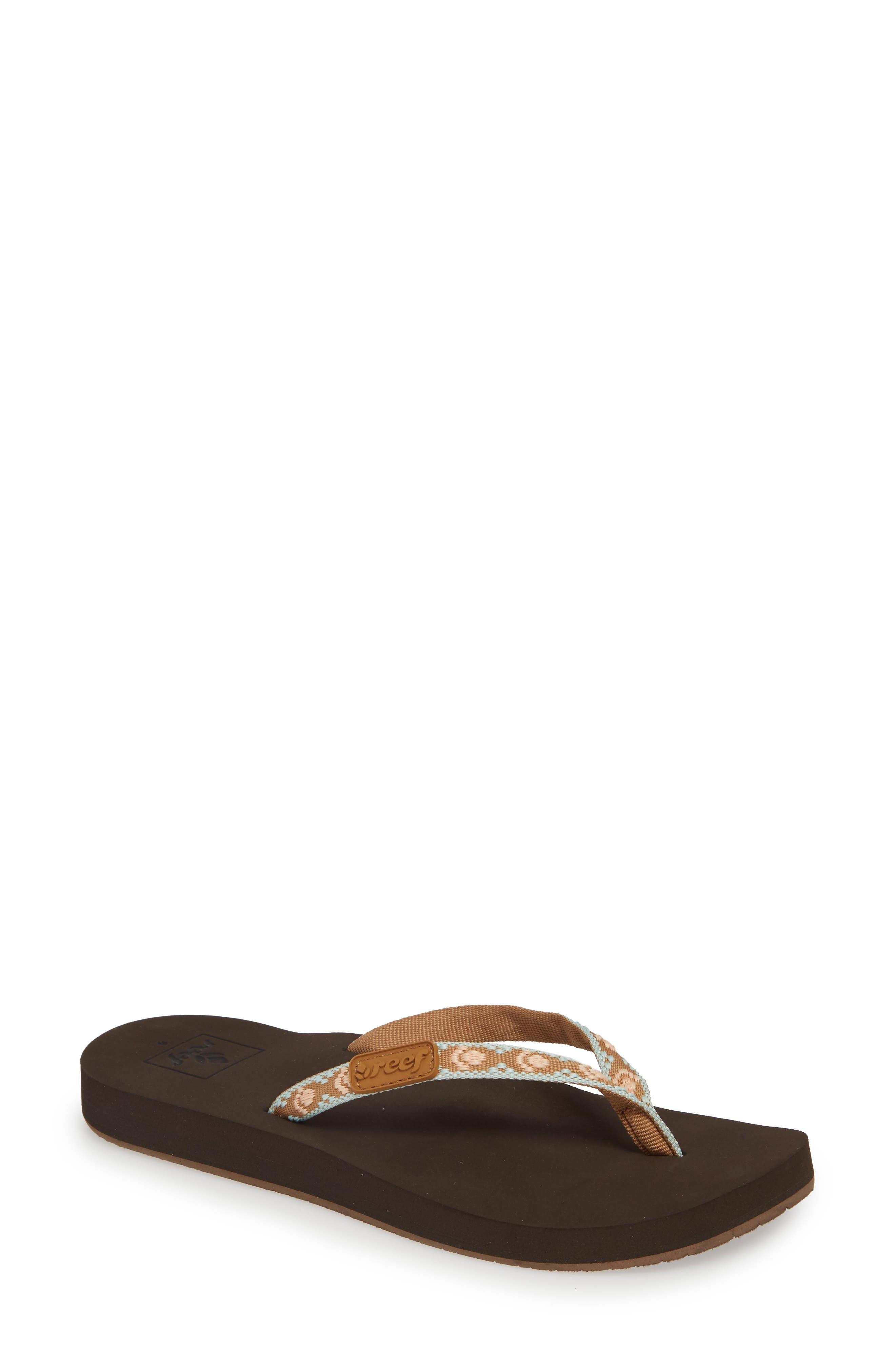 Reef Ginger Flip Flop, Brown