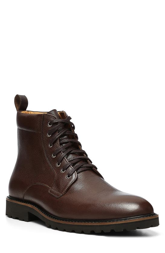 Donald Pliner James Lace-up Boot In Cappuccino