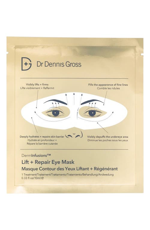 Dr. Dennis Gross Skincare DermInfusions Lift + Repair Eye Mask