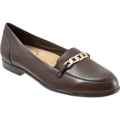 Trotters Anastasia Flat N - Brown