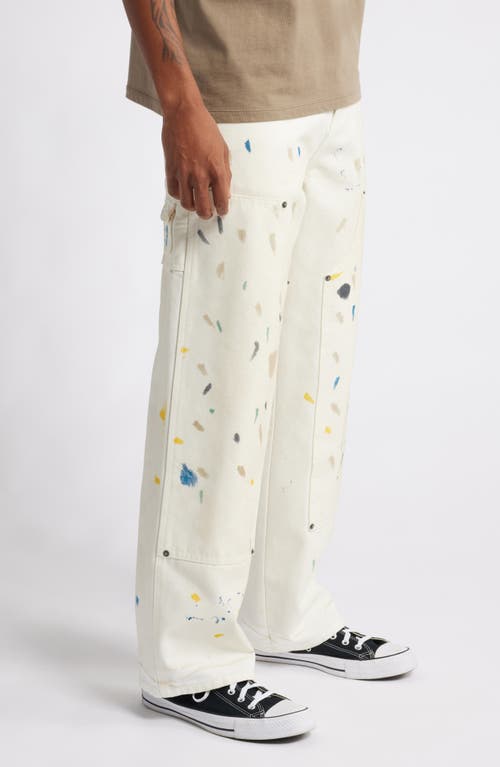 Shop Elwood Industry Painter Pants In Parchment