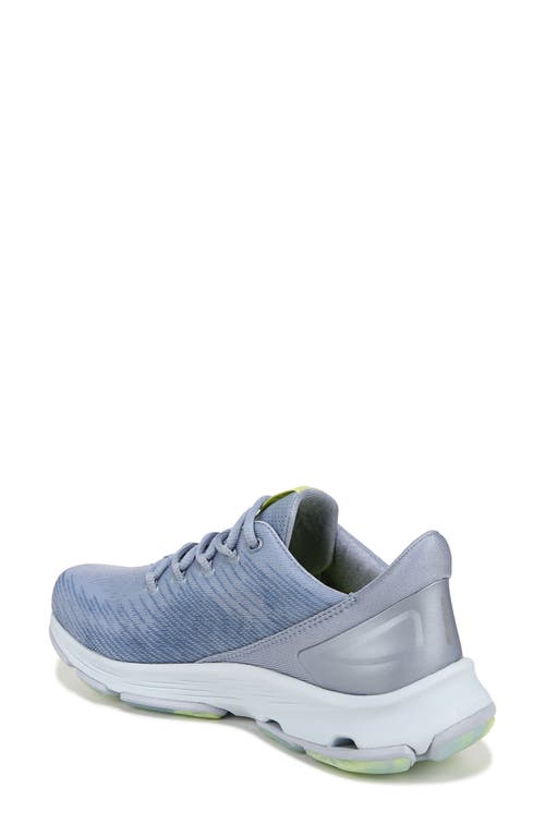 Ryka Devo X Plus Womens Lace-up Mesh Running & Training Shoes In Dusty Blue