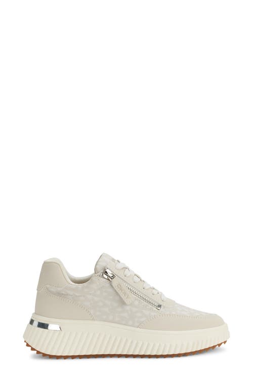 Shop Dkny Lissa Platform Sneaker In Hemp