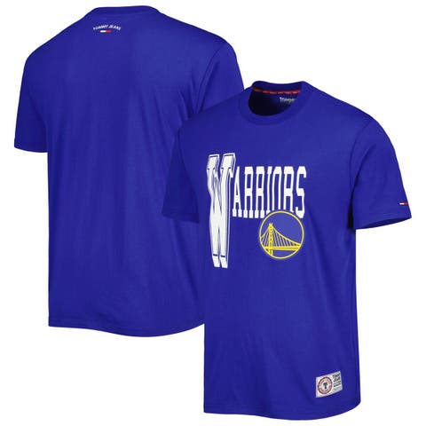 Men's Tommy Jeans Royal Golden State Warriors Mel Varsity T-Shirt
