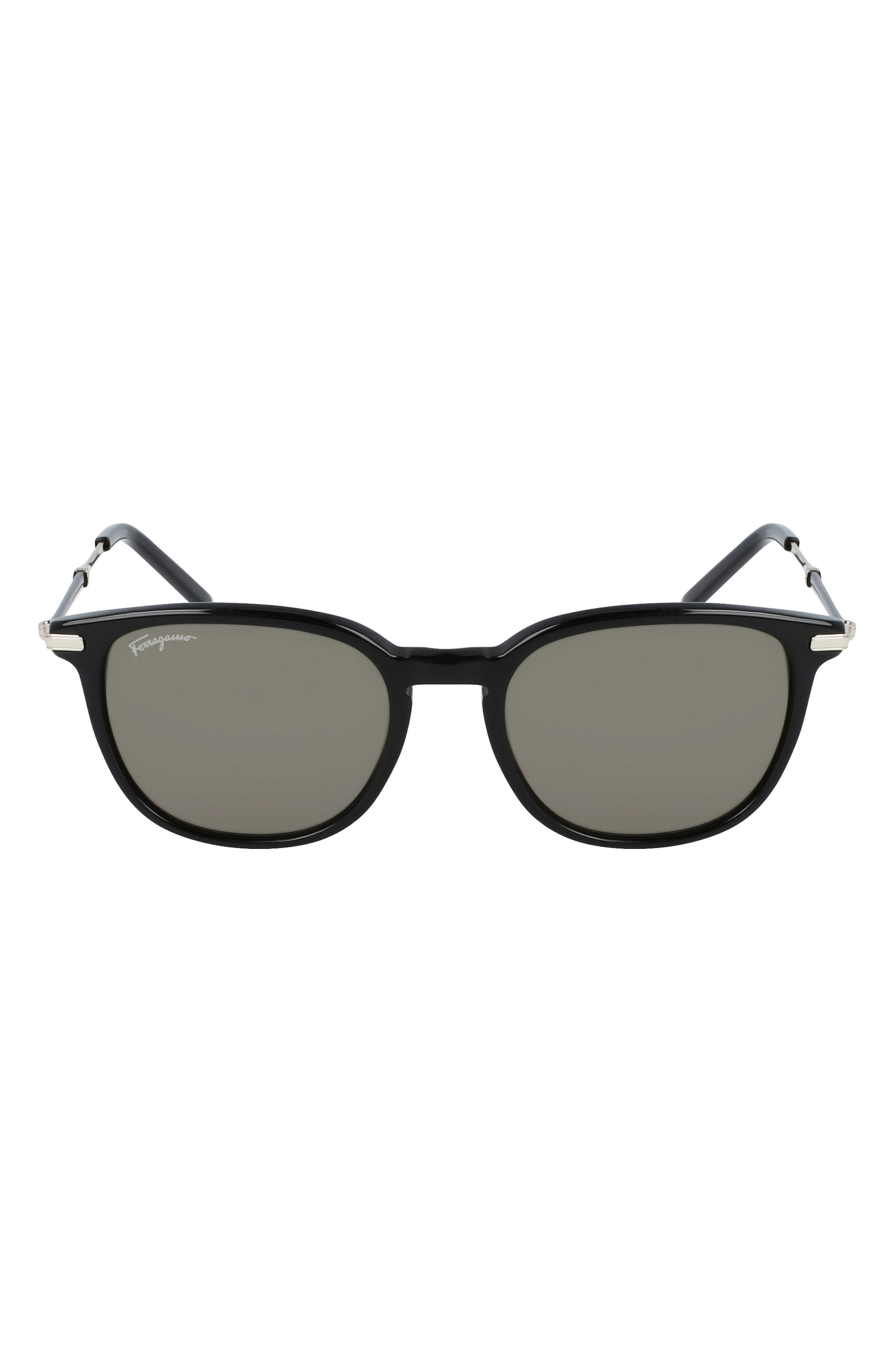 salvatore ferragamo polarized slim black phantos