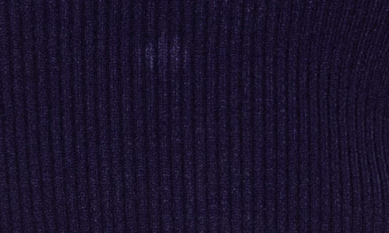 Alexia Admor Diara Knit Polo In Navy