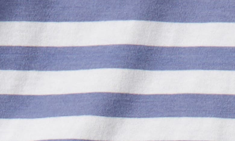 Shop Citizens Of Humanity Kyle Stripe Organic Cotton Baby Tee In Adobe Stripe