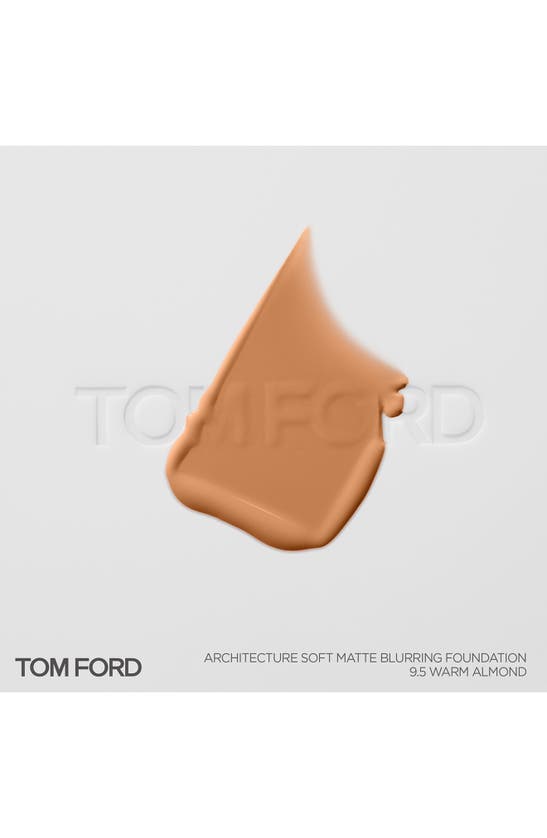 Shop Tom Ford Architecture Soft Matte Foundation In 9.5 Warm Almond