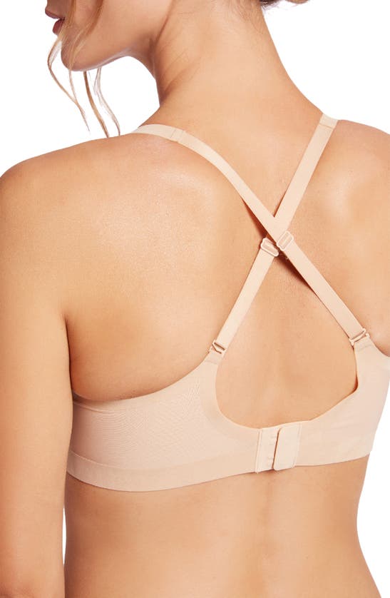 Shop Wolford Tulle Underwire T-shirt Bra In Clay