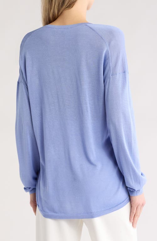 Theory Karenia V-neck Sweater In Regatta