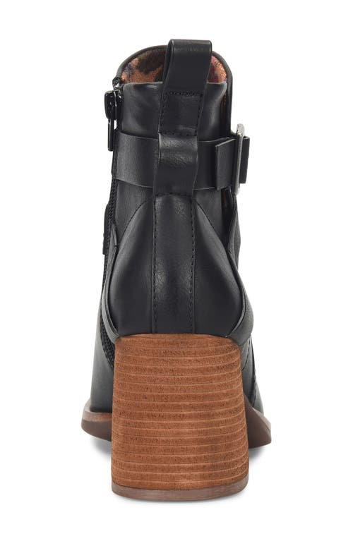 Korks Shyla Block Heel Bootie In Black